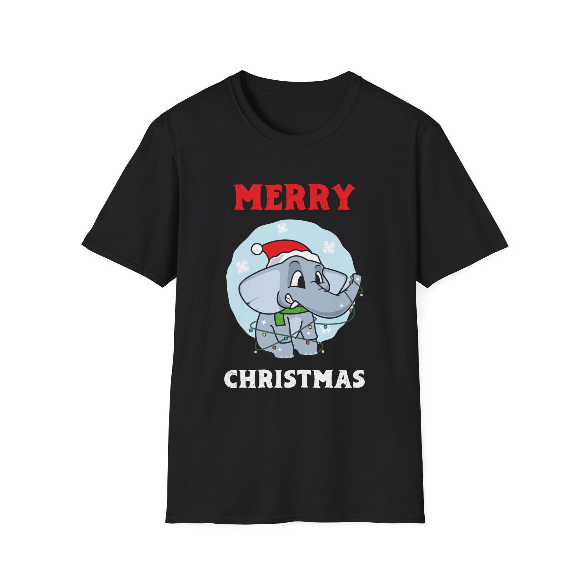 Christmas Elephant  Sweet Christmas Animals Unisex T-Shirt