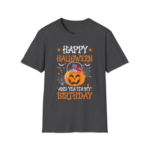 Halloween Birthday T-Shirt — 