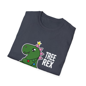 Christmas Dinosaur Christmas Tree Tree Rex Unisex T-Shirt
