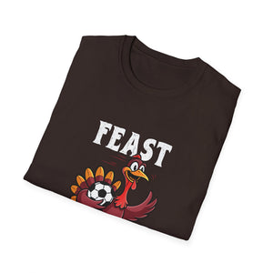 Football Thanksgiving Feast Mode Turkey Thanksgiving  Unisex T-Shirt