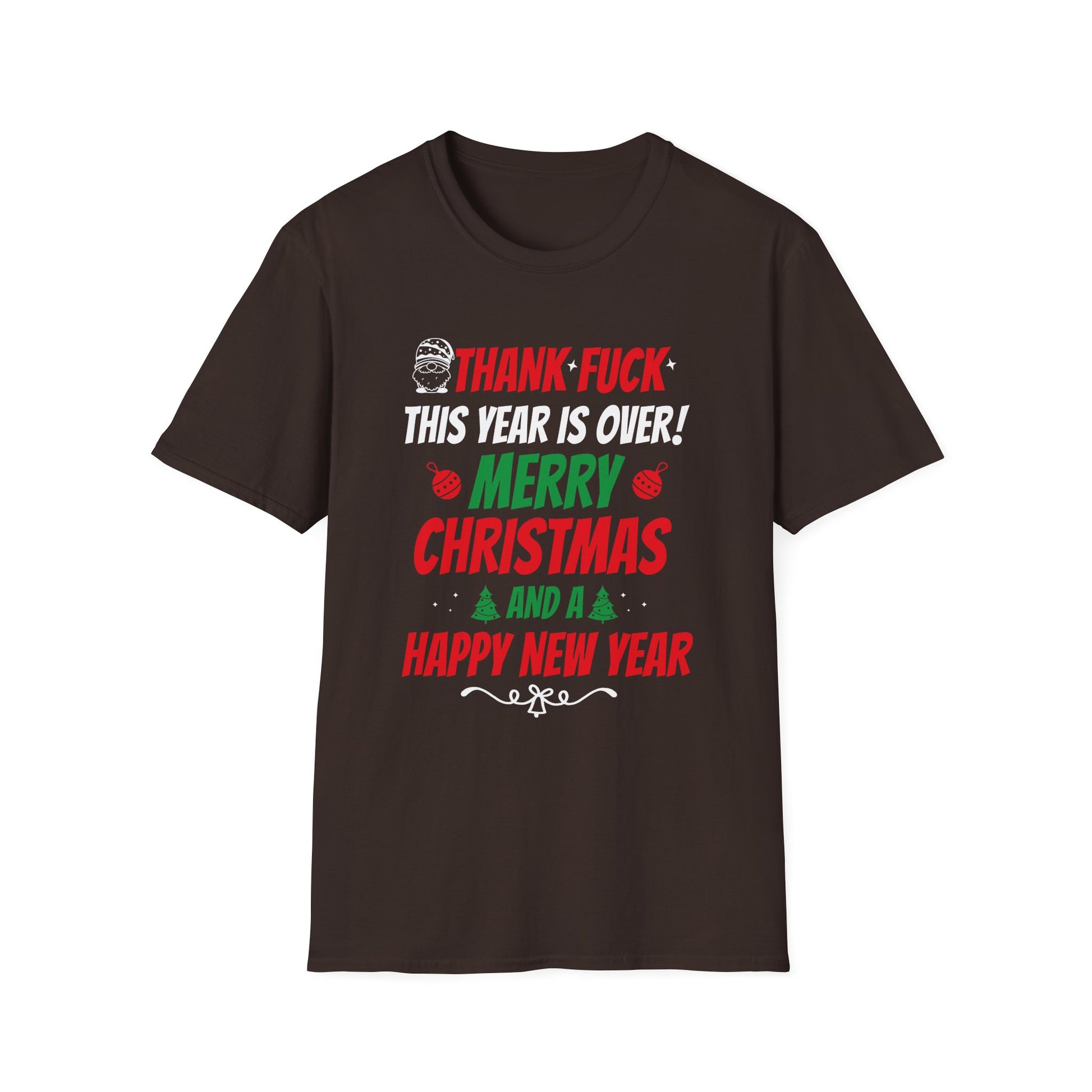 Rude Fluaring Christmas and New Year Unisex T-Shirt