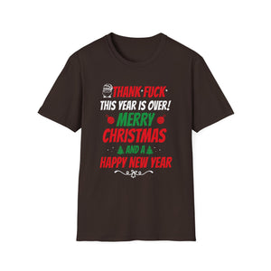 Rude Fluaring Christmas and New Year Unisex T-Shirt
