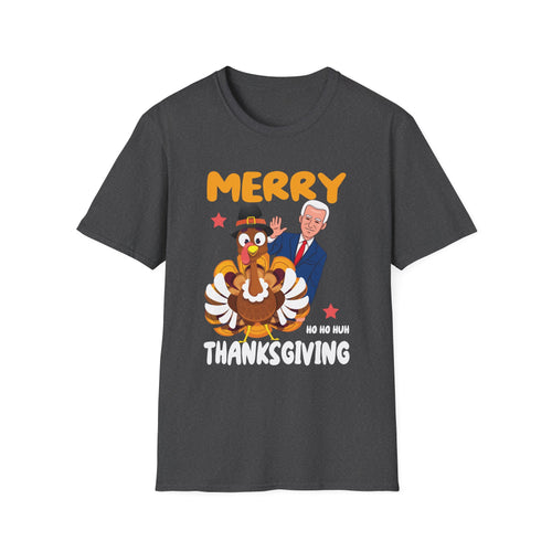 Merry Thanksgiving Turkey Tee — Funny Holiday Graphic  Unisex T-Shirt