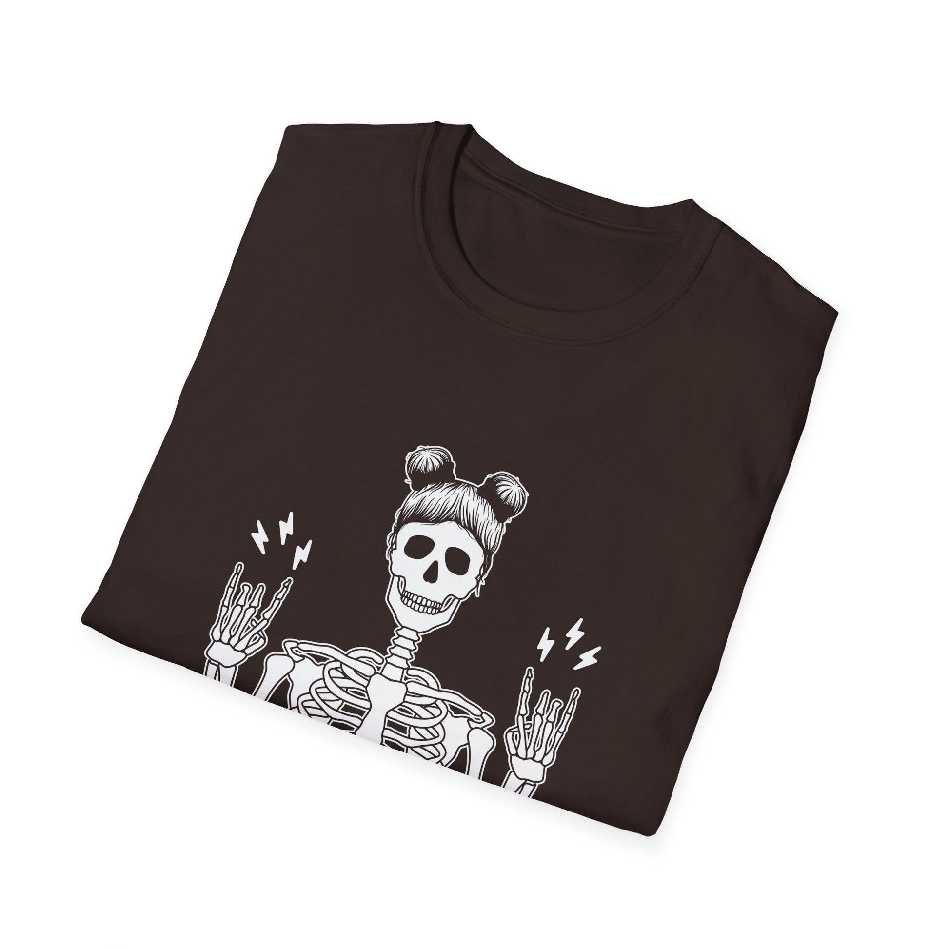 Skeleton "Never Better" Tee — Funny Halloween Skull Shirt