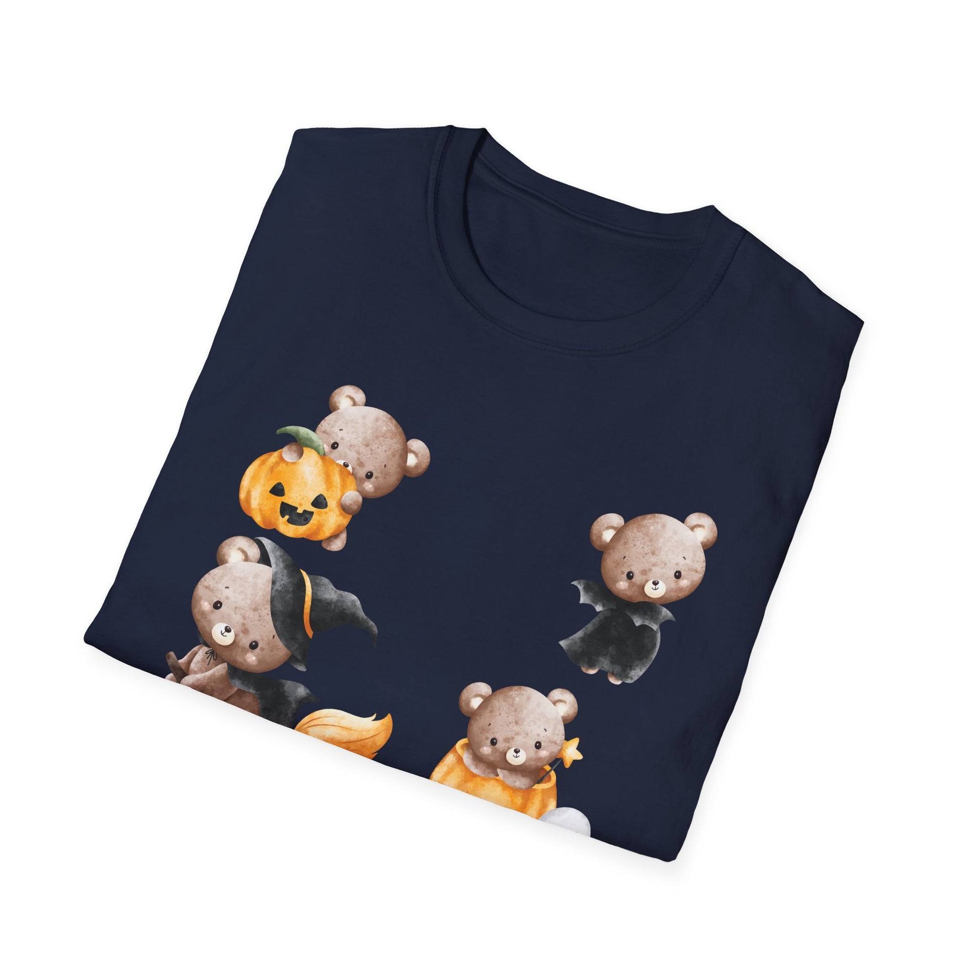 Bear Halloween Costume Bear Halloween T-Shirt Unisex Softstyle T-Shirt