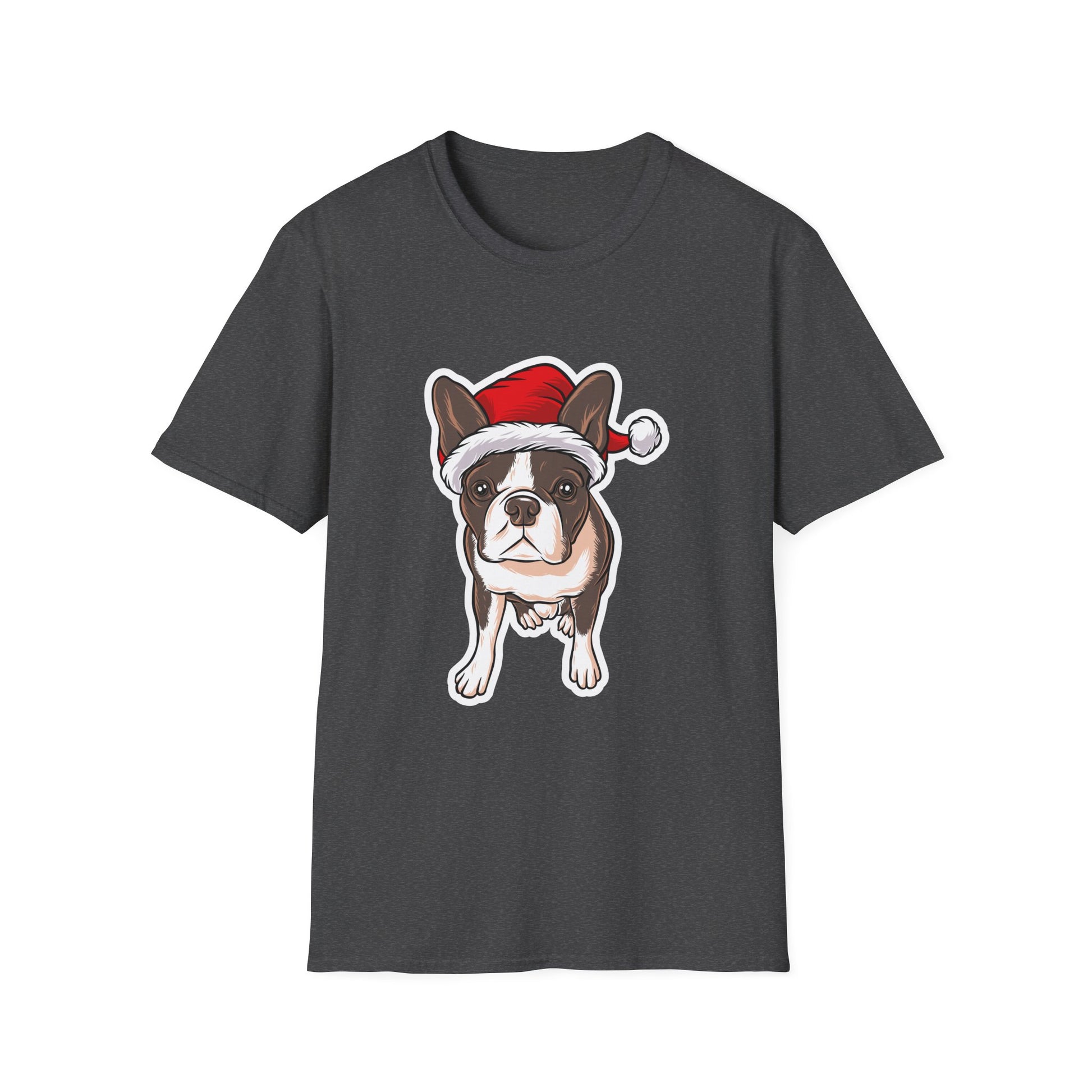 Christmas French Bulldog Outfit Santa Christmas Unisex T-Shirt