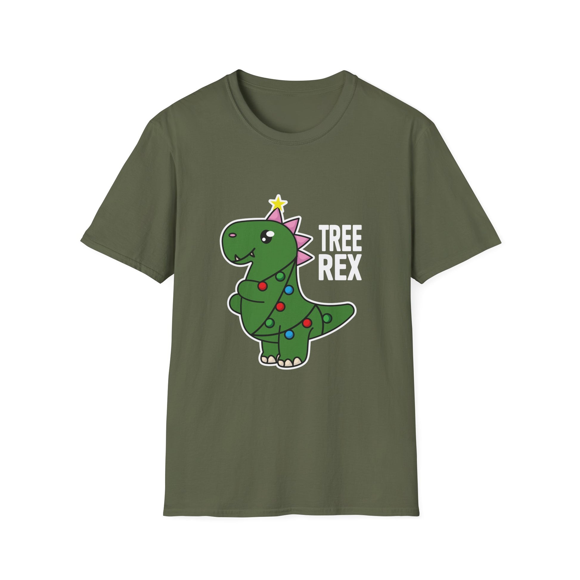 Christmas Dinosaur Christmas Tree Tree Rex Unisex T-Shirt