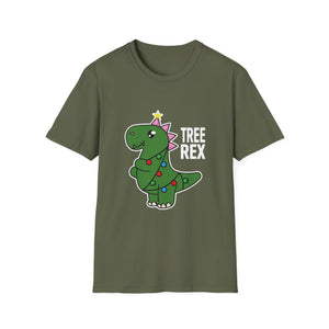 Christmas Dinosaur Christmas Tree Tree Rex Unisex T-Shirt