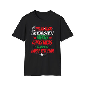 Rude Fluaring Christmas and New Year Unisex T-Shirt