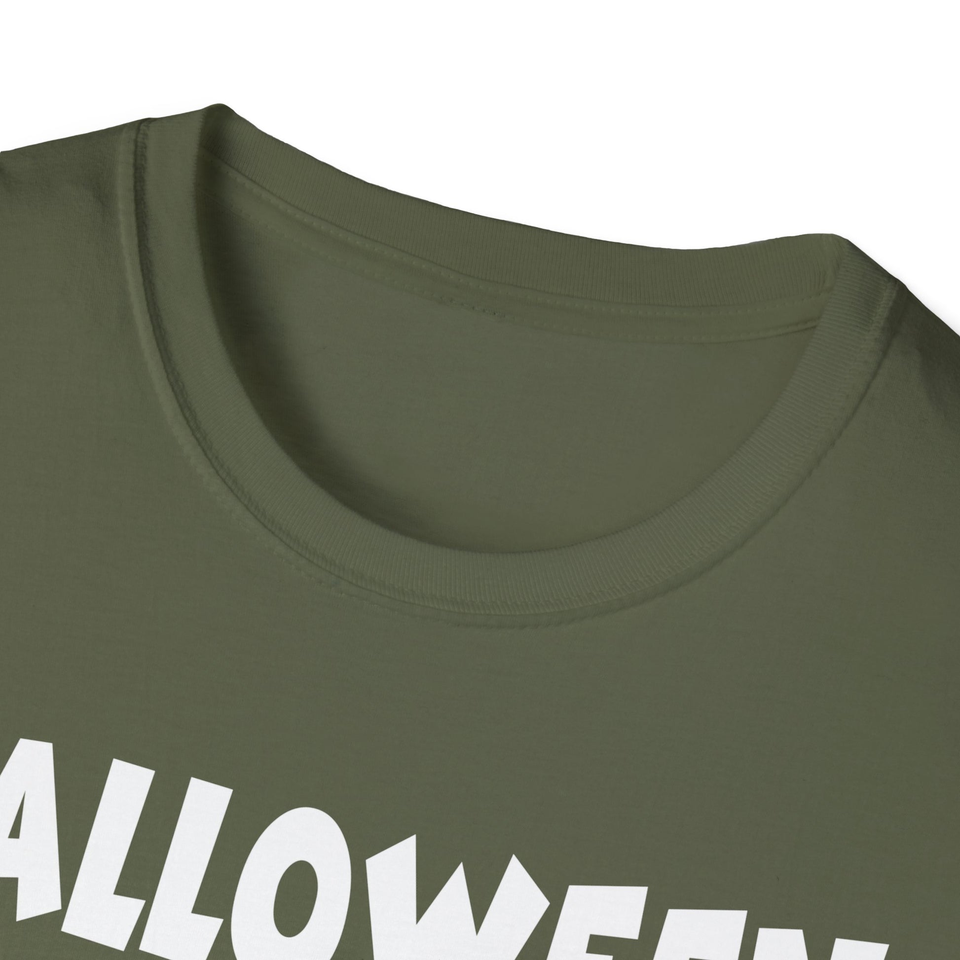 Halloween Junkie T-Shirt — Funny Halloween Tee with Bats