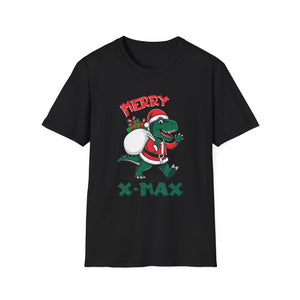 Christmas Dinosaur_ Xmas Christmas_ Ugly Christmas Elf Unisex T-Shirt