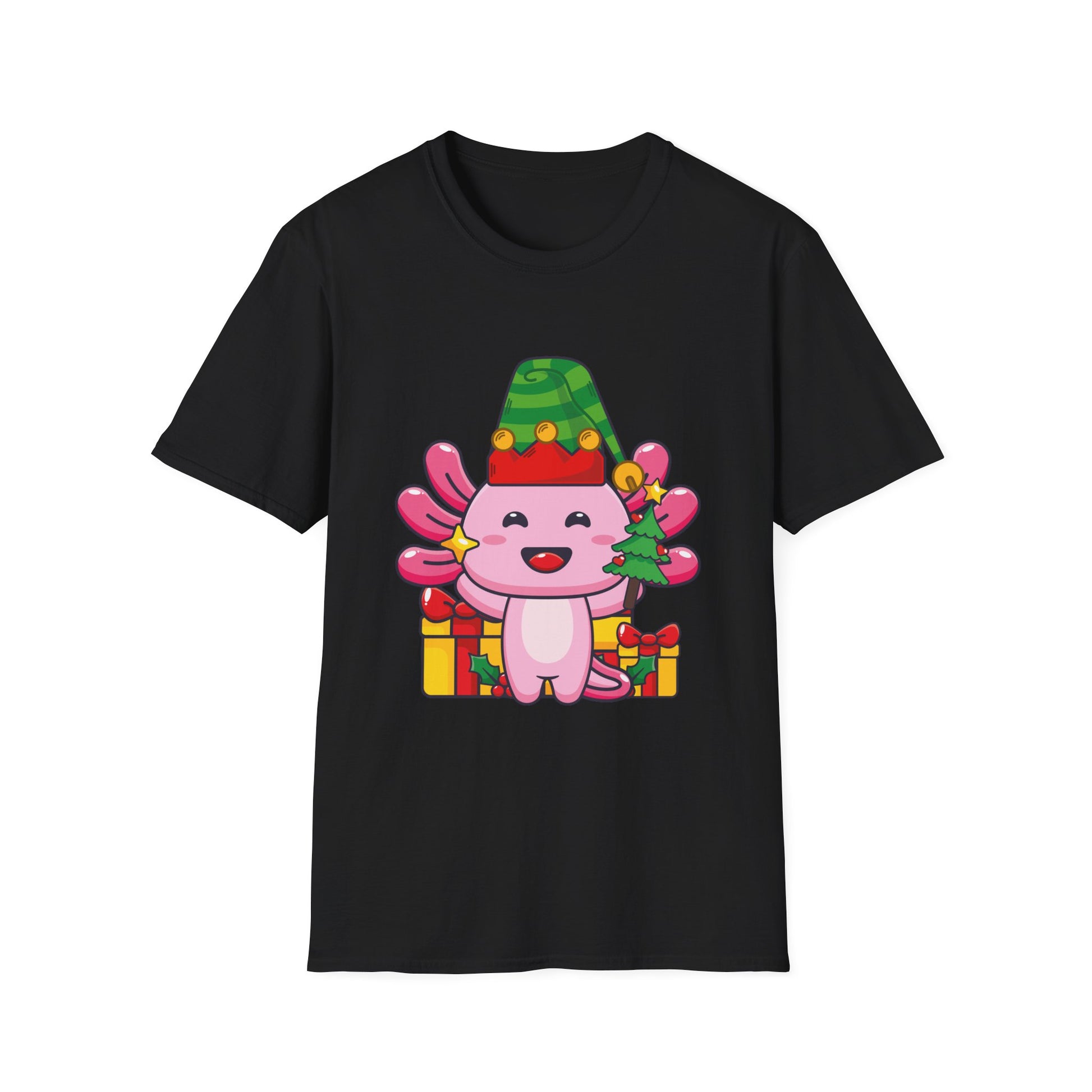 Axololt Christmas Elves Christmas Elf Axolotl Unisex T-Shirt