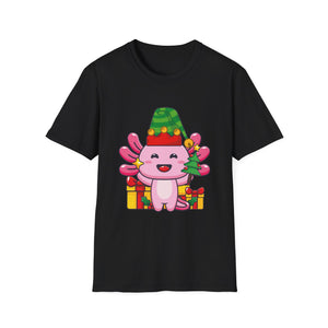 Axololt Christmas Elves Christmas Elf Axolotl Unisex T-Shirt
