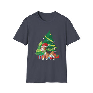 Beagle Dog Owners Christmas Ugly Christmas Unisex T-Shirt