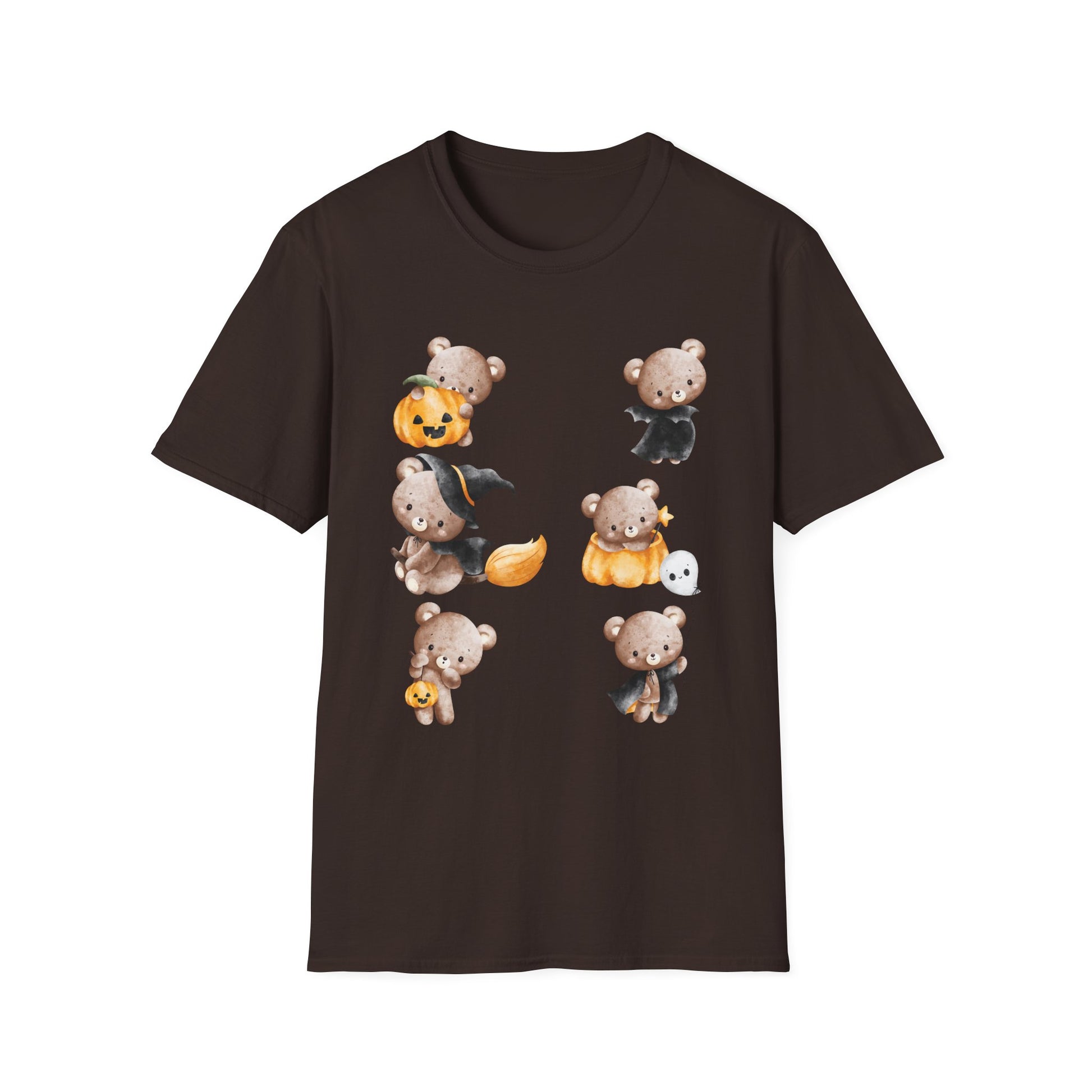 Bear Halloween Costume Bear Halloween T-Shirt Unisex Softstyle T-Shirt