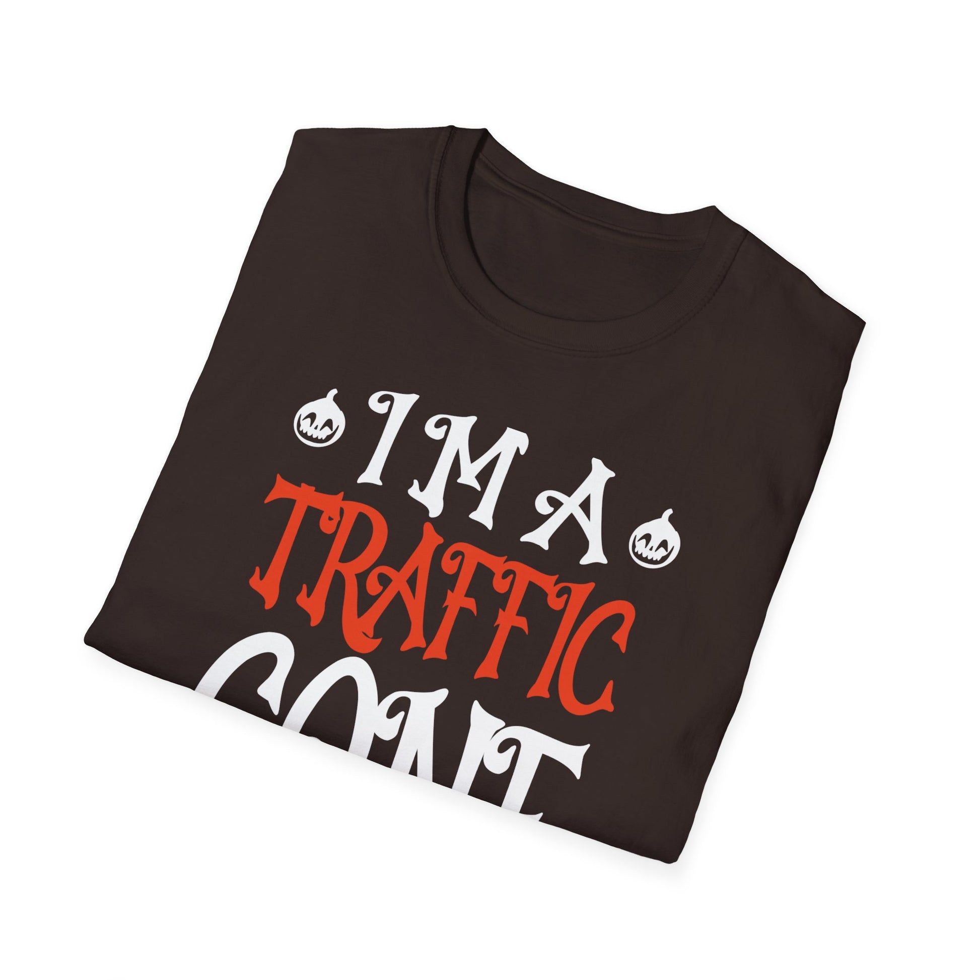 I'm a Traffic Cone Halloween Traffic Cone Unisex Softstyle T-Shirt