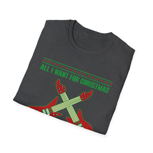 Christmas Guitar T-Shirt — 