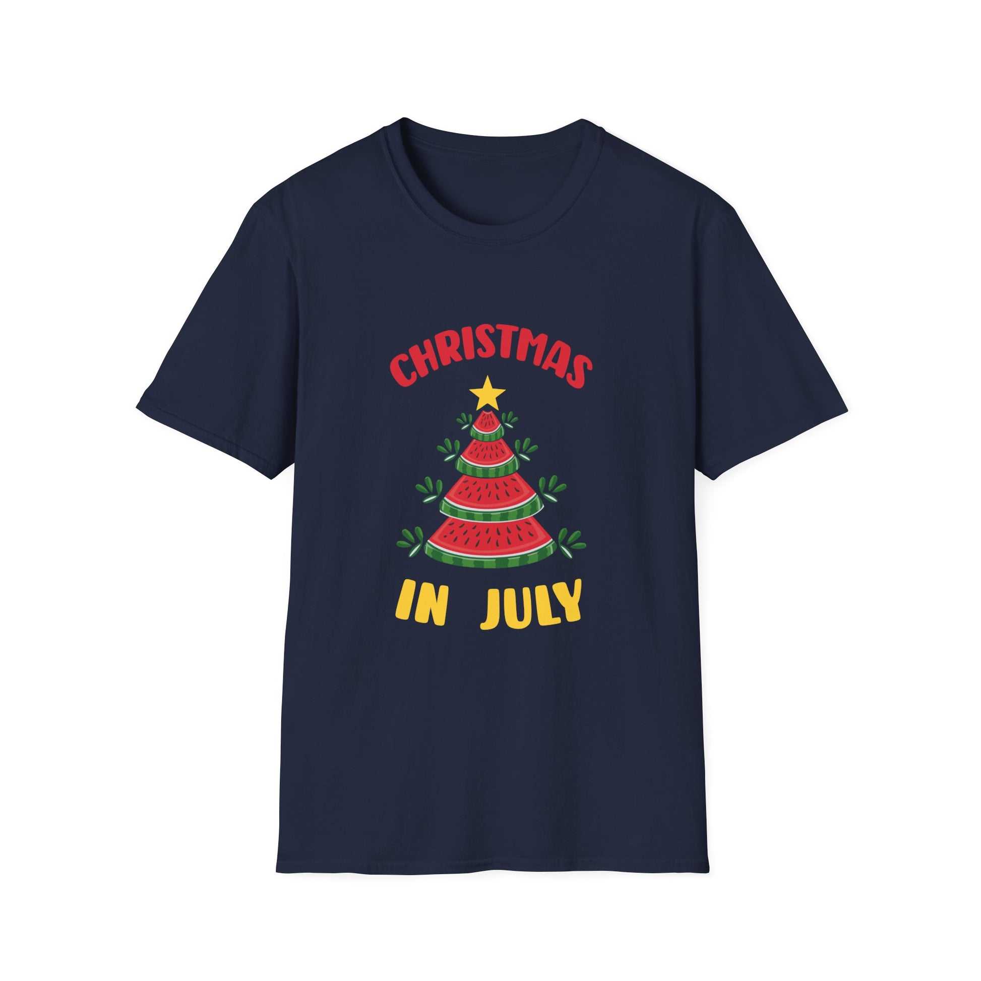 Christmas In July T-Shirt — Festive Summer Holiday Tee