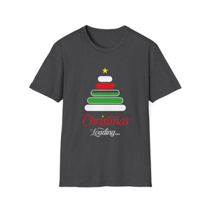 Christmas Loading I Christmas Funny Christmas T-Shirt Unisex T-Shirt