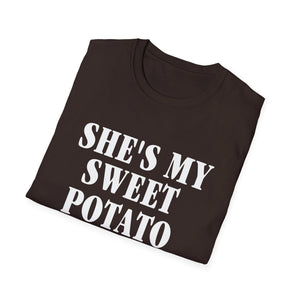 She's My Sweet Potato T-Shirt — Cute Couples/Family Matching Tee