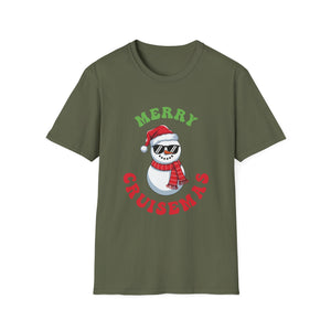 Merry Cruisemas 2025 Christmas Santa Snowman Cruise T-Shirt