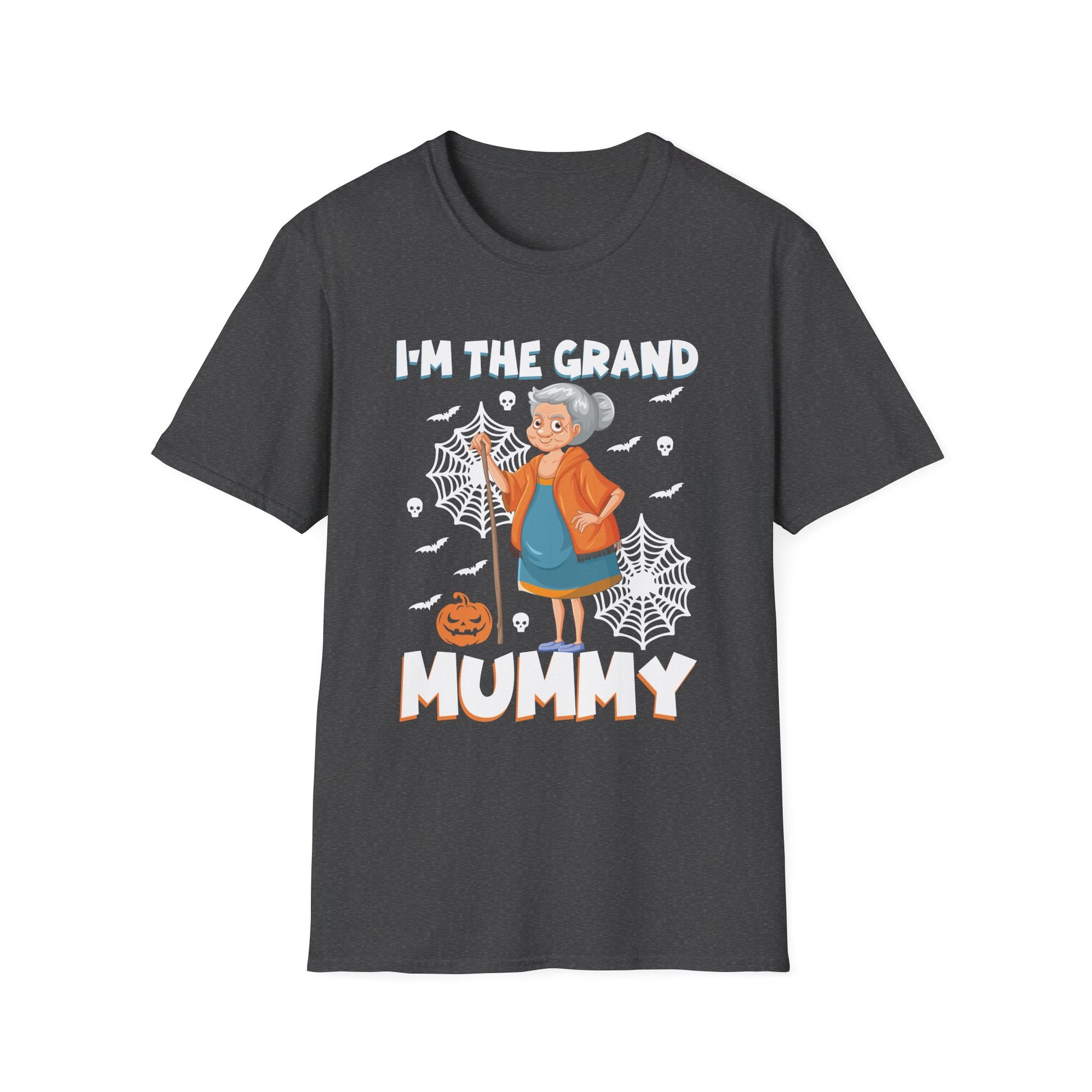 Halloween I'm The Grandma Grandma Halloween T-Shirt Unisex Softstyle T-Shirt