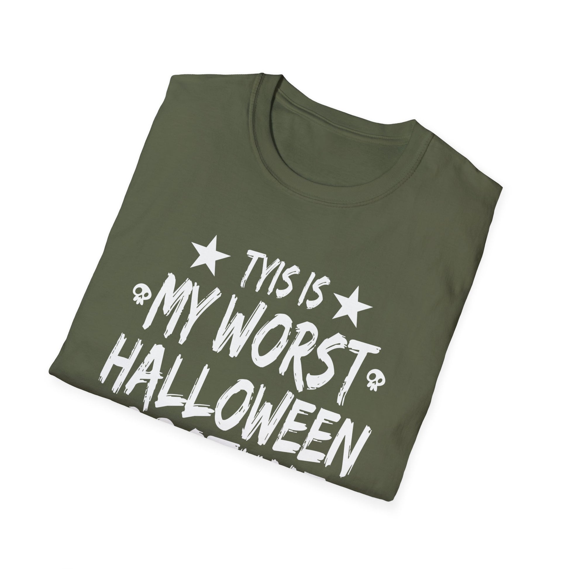 Halloween T-Shirt - "This Is My Worst Halloween Costume Ever" Funny Graphic Tee