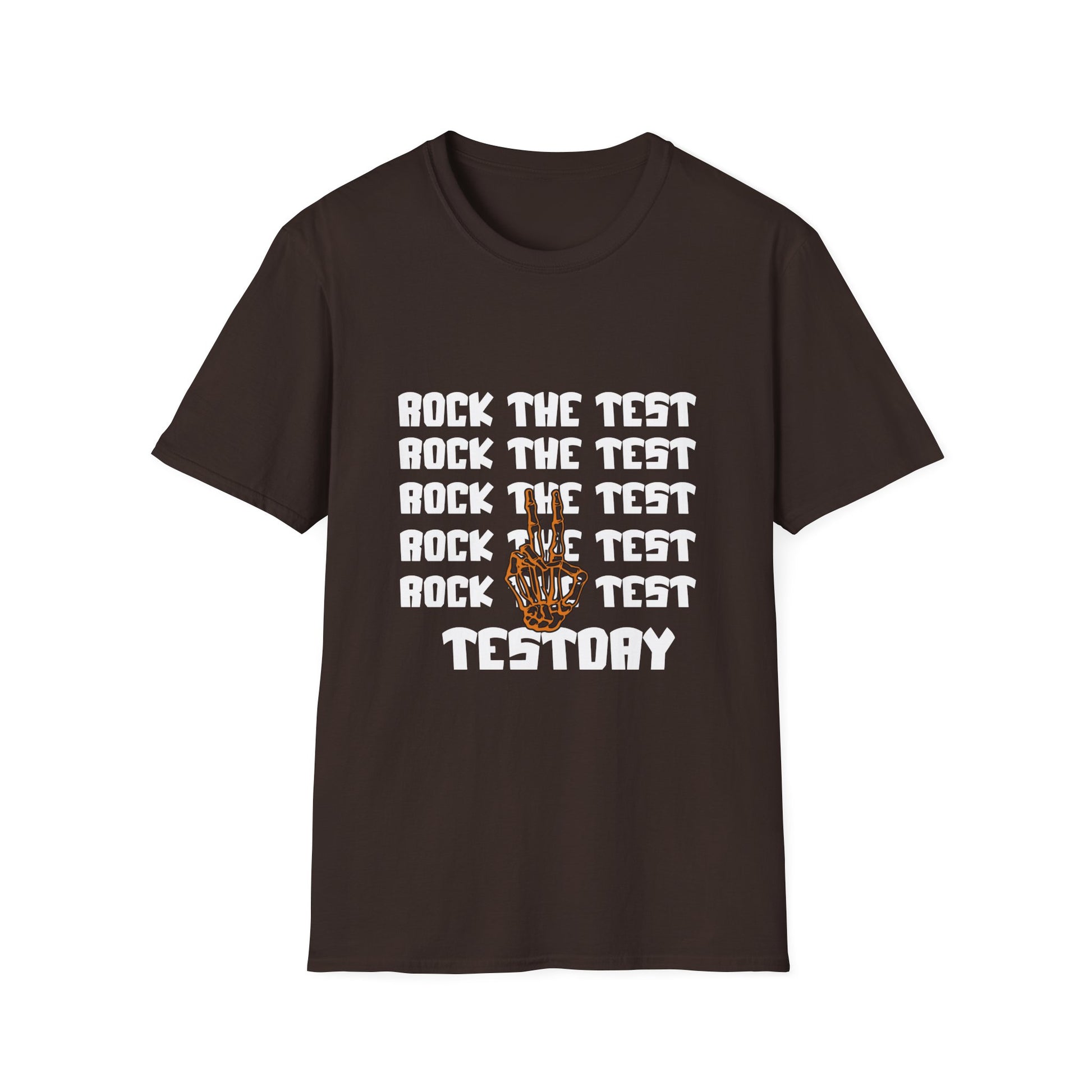 Test Day T-Shirt — "Rock the Test" Motivational Exam Shirt