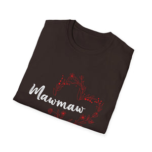Womens Mawmaw Gift Grandma Christmas Mother_s Day Unisex T-Shirt