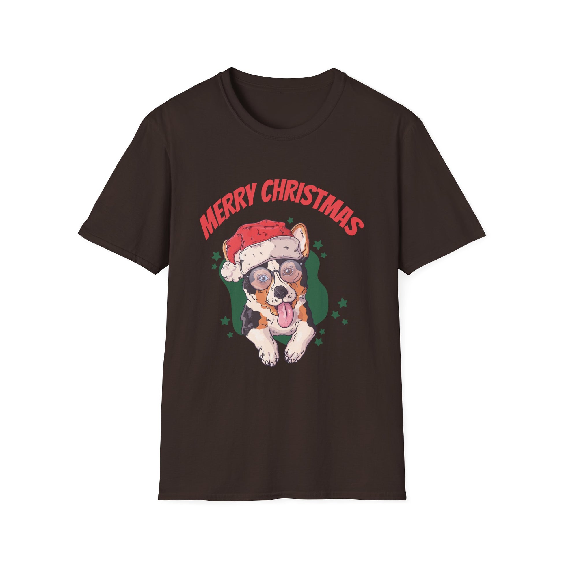 Blue Heeler With Christmas Sweater Unisex T-Shirt