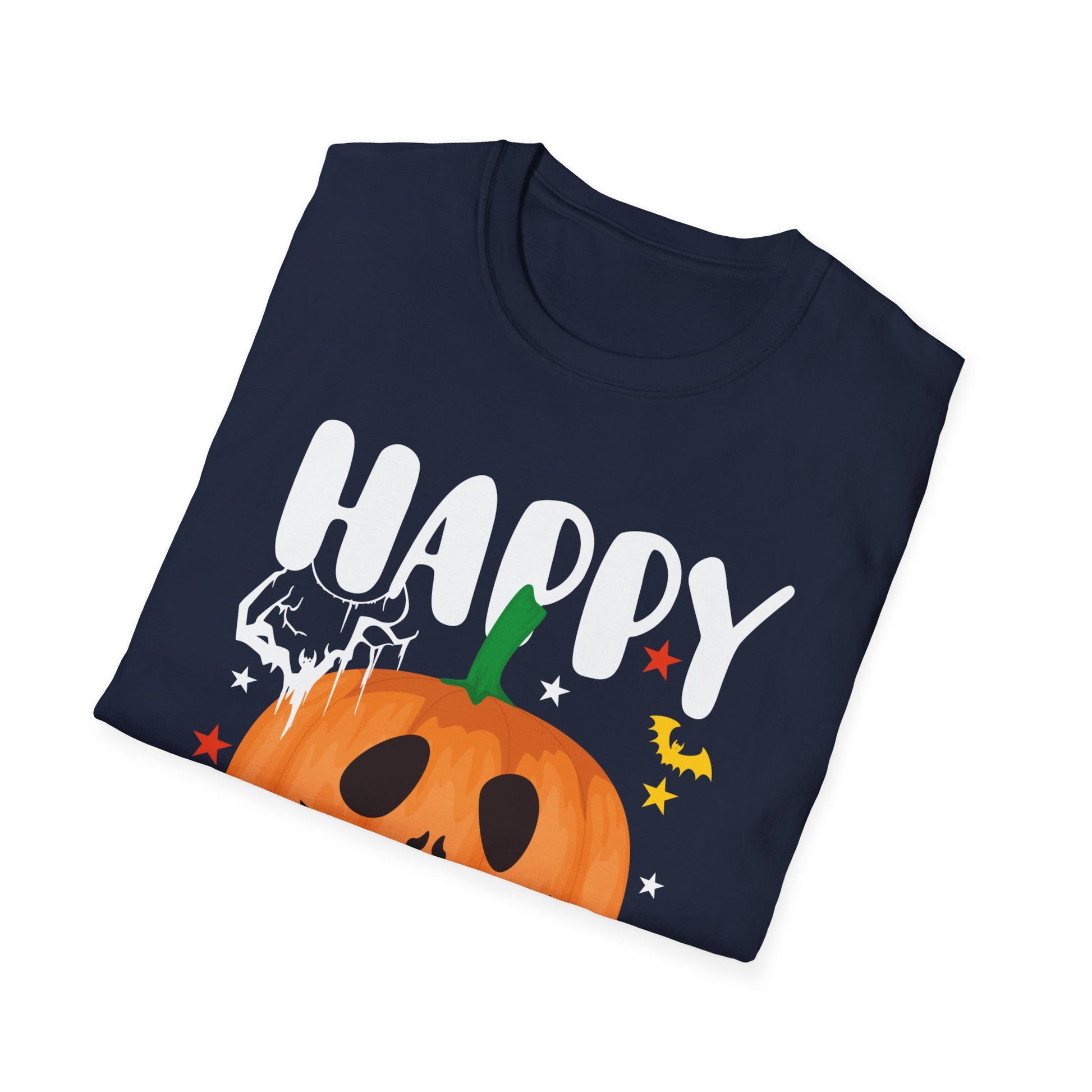 Cute Halloween Kids - Halloween Pumpkin - Happy Halloween TeeUnisex Softstyle T-Shirt