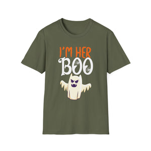 I'M Her Boo - Halloween Costume - Halloween Tee Unisex Softstyle T-Shirt