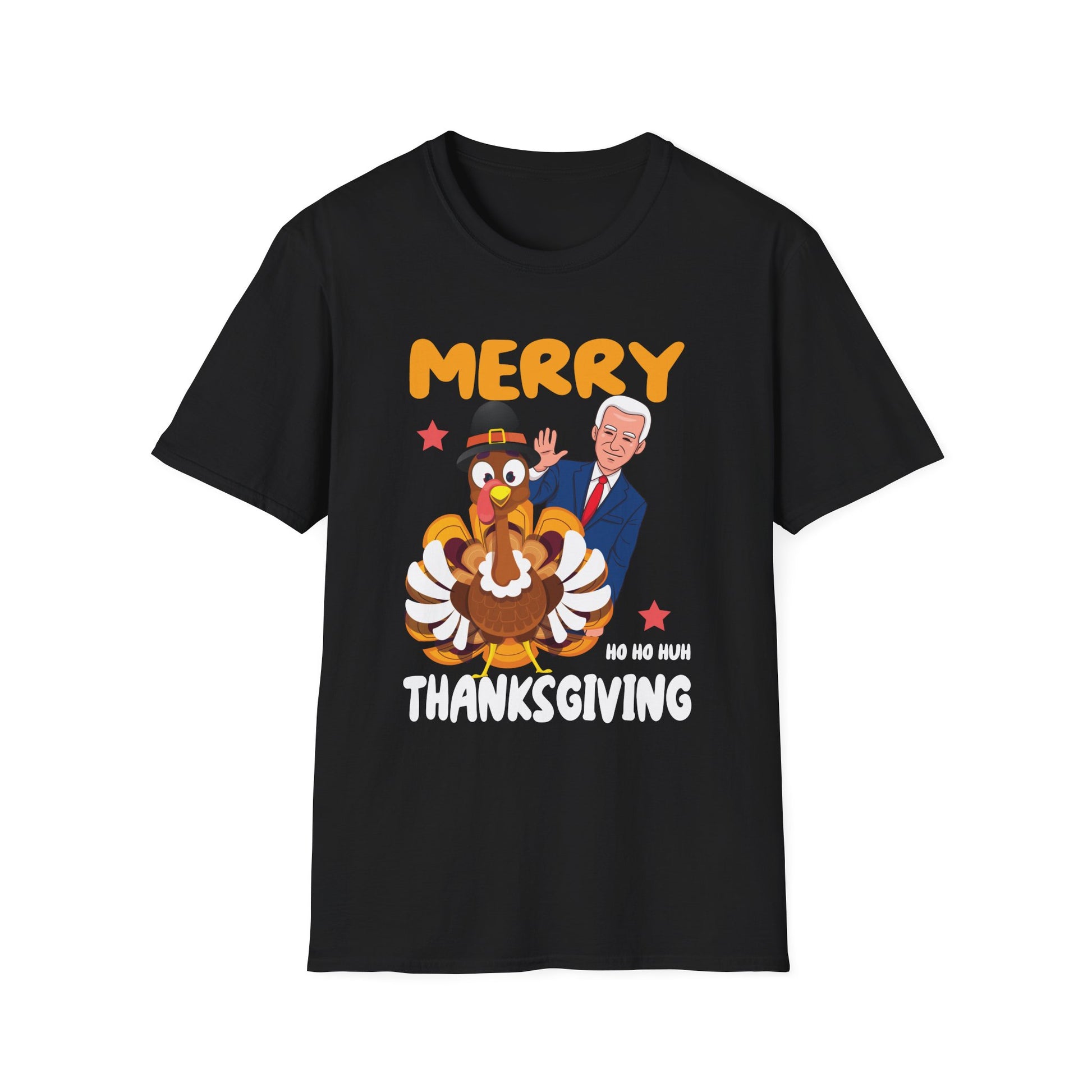 Merry Thanksgiving Turkey Tee — Funny Holiday Graphic  Unisex T-Shirt