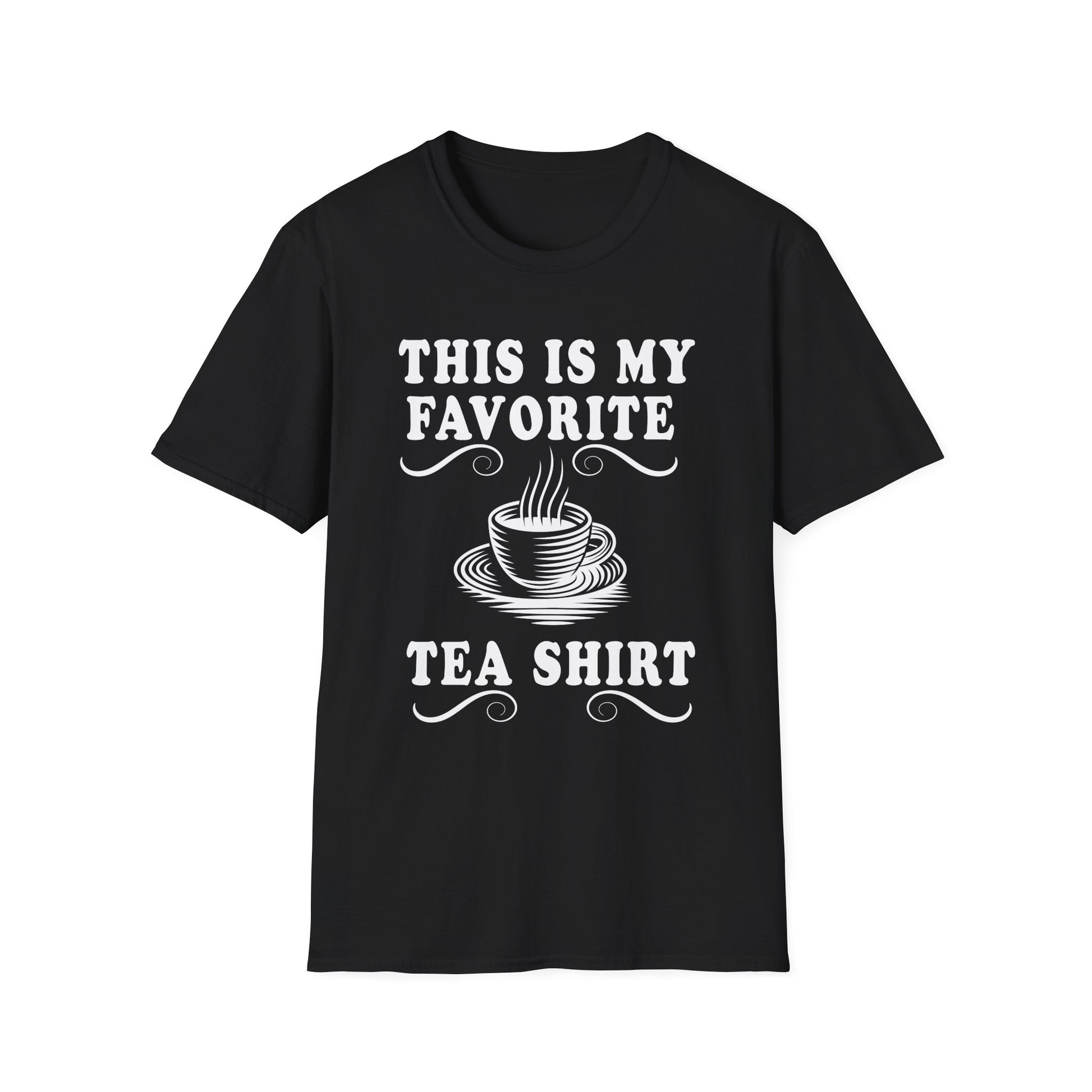 Tea Shirt T-Shirt — "This Is My Favorite Tea Shirt" Funny Tea Lover Tee