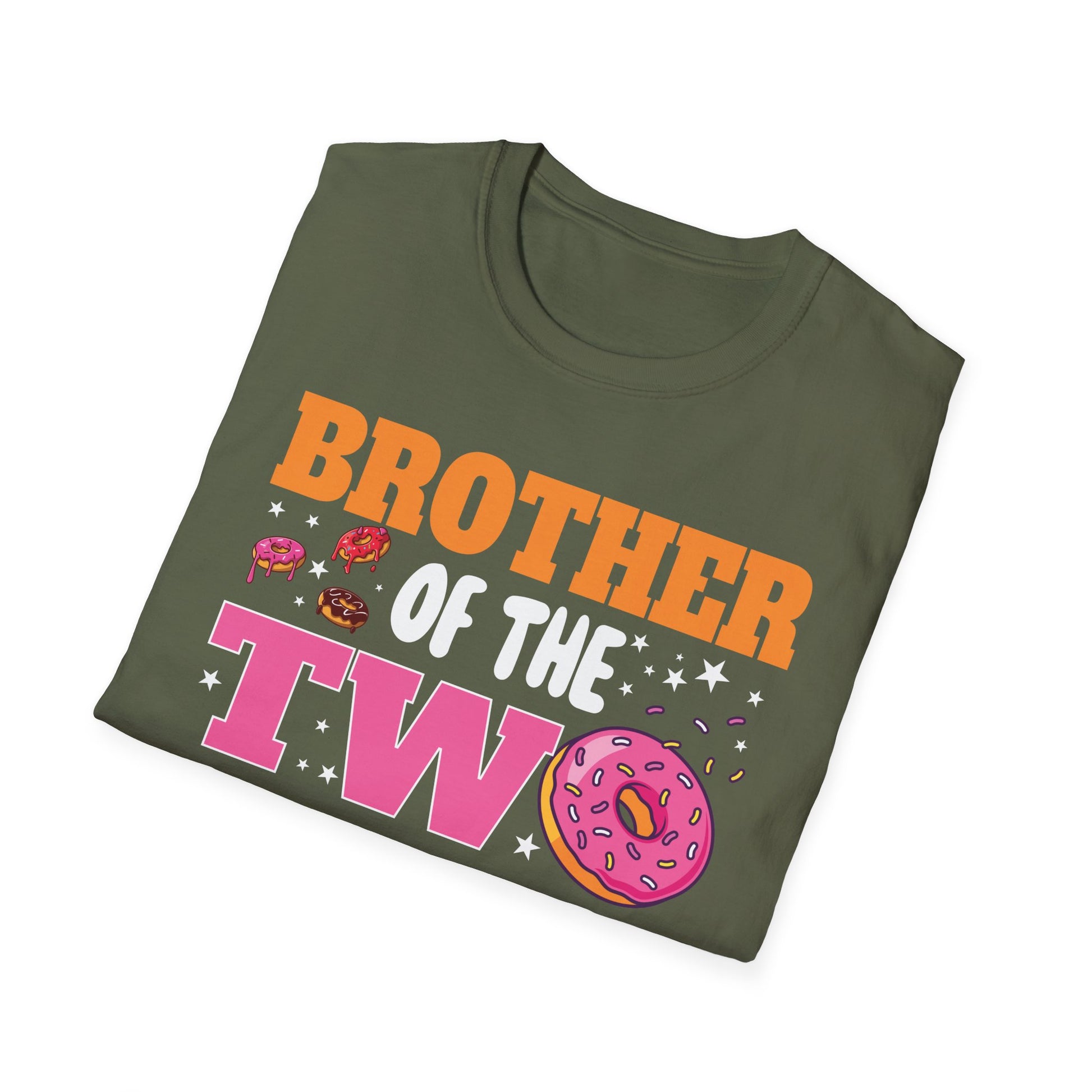 Brother of the Two Sweet Birthday T-Shirt – Donut 2nd Birthday Tee