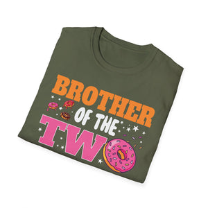 Brother of the Two Sweet Birthday T-Shirt – Donut 2nd Birthday Tee