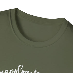 Unisex T-Shirt — “Unapologetically Black and Educated” Santa Graphic Tee