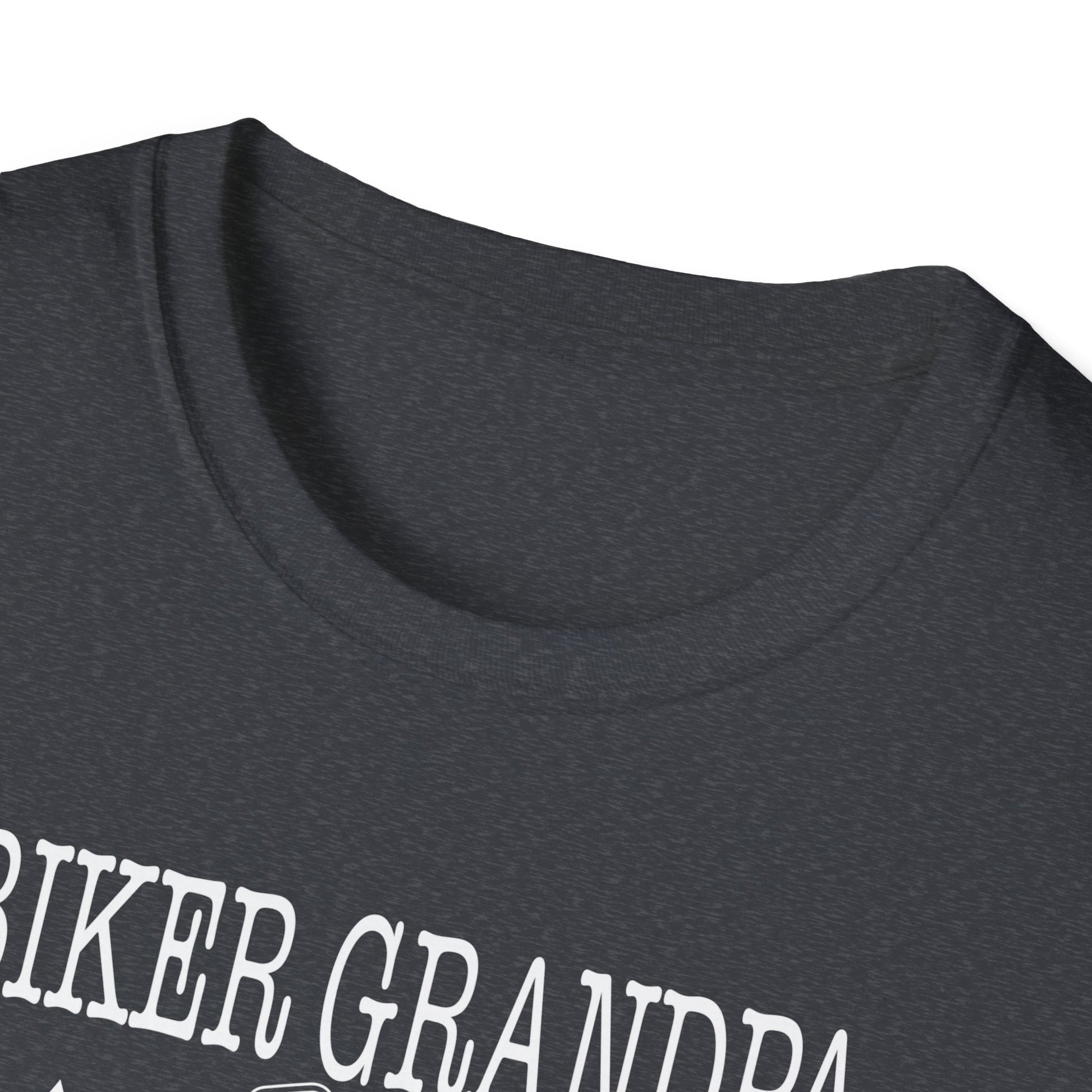 Biker Grandpa Fathers Day Like A Normal Grandpa Motorcycle Unisex T-Shirt