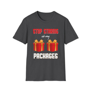 Womens Naughty Christmas Dirty Christmas Unisex T-Shirt