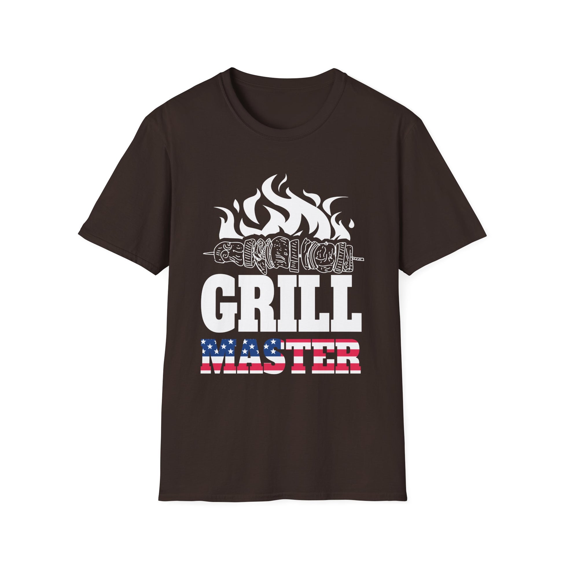 Grill Master T‑Shirt — Patriotic BBQ Grillmaster Tee