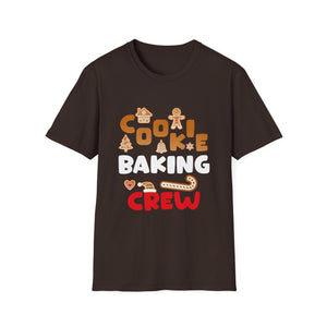Christmas Cookie Baking Crew Gingerbread Christmas Unisex T-Shirt