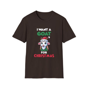 Christmas Goat Goats for All Christmas Goats Unisex T-Shirt