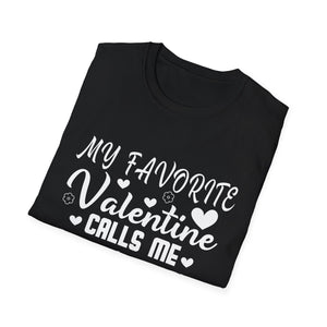 Calls Me Mama Retro Mother - Women Unisex T-Shirt