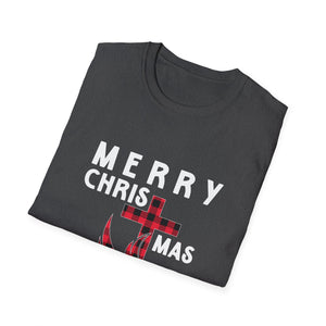 Christmas Plaid Dove T-Shirt — 