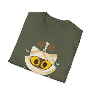 Fun Halloween costume for your Halloween party with cat Tee