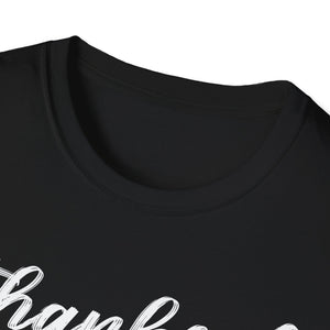Thankful Blessed Turkey T-Shirt — Thanksgiving Holiday Tee