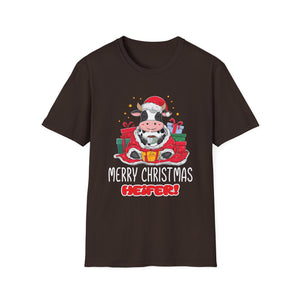 Christmas Cow T-Shirt — 