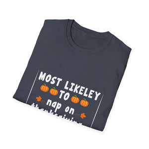 Thanksgiving Nap T-Shirt | Unisex Softstyle Tee