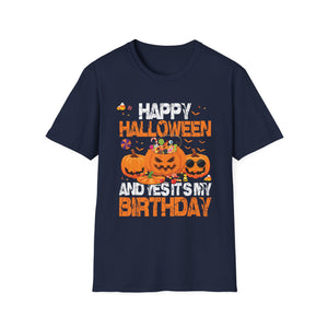 Halloween Birthday T-Shirt — 