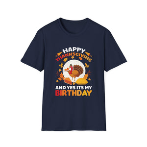 Thanksgiving Birthday T-Shirt — 
